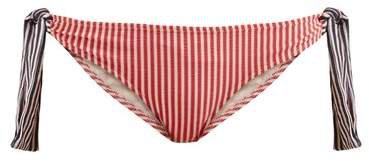 The Mackenzie Bikini Briefs - Womens - Red Stripe