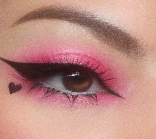 black and pink