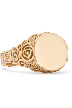 SARAH & SEBASTIAN | Rosa 9-karat gold ring | NET-A-PORTER.COM