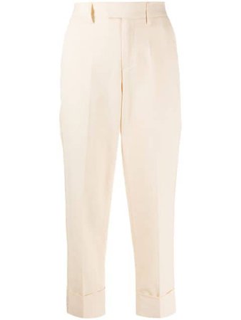 ShopZadig&Voltaire crop tapered trousers with Express Delivery - Farfetch