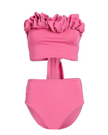 Maygel Coronel Capri Ruffled Bikini Set | INTERMIX®