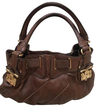 juicy couture brown hobo handbag