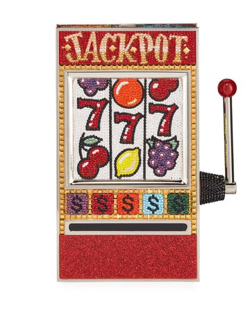 Judith Leiber Jackpot Slot Machine Clutch In Red Pattern | ModeSens