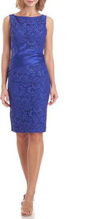 Sydney Embroidered Lace Sheath Dress | Nordstrom