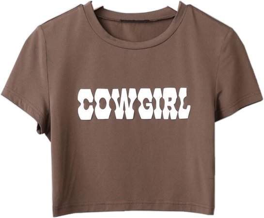 brown cowgirl top