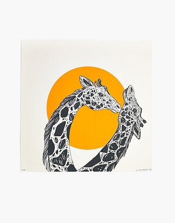 EMILY ELIZABETH MILLER Giraffe Print