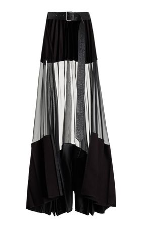 Paneled Ruffled Maxi Skirt By Peter Do | Moda Operandi