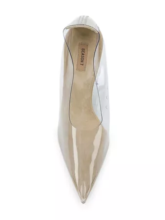 Yeezy transparent pointed toe pumps £554 - Shop Online - Fast Global Shipping, Price