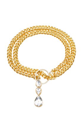 Gold-Plated Madonna Necklace by OPULINE | Moda Operandi