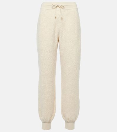 Cashmere And Cotton Sweatpants in White - Loro Piana | Mytheresa