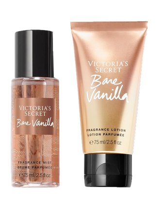 Victoria's Secret Bare Vanilla Body Spray/Lotion Set