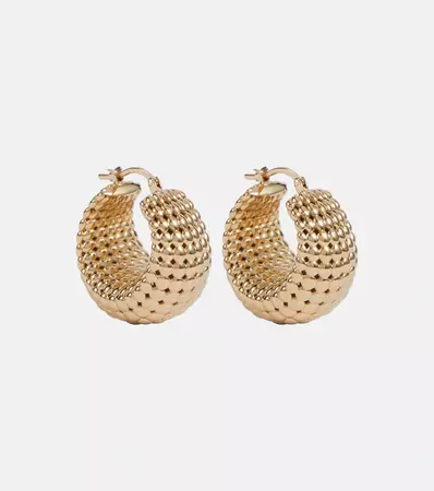 Bubble Hoop Earrings in Gold - JW Anderson | Mytheresa