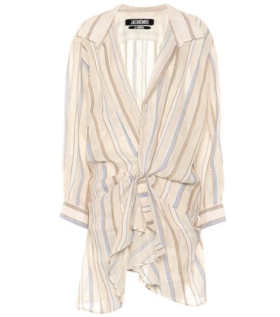 La Robe Alassio Striped Minidress - Jacquemus | mytheresa.com