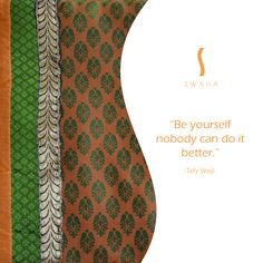 Quote of the day. ‪#‎saree‬ ‪#‎swaha‬ ‪#‎fashion‬ | FASHION QUOTES | Pinterest | Saree