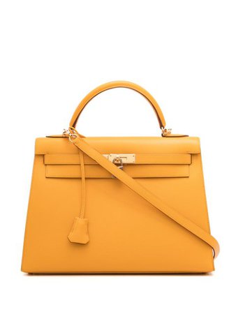 Hermès 2002 pre-owned Kelly Sellier 2way bag - FARFETCH