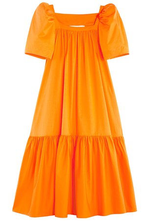 Mr. Larkin - Bright Orange Ode Dress | BONA DRAG