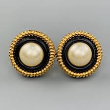 vintage chanel earrings - Google Search