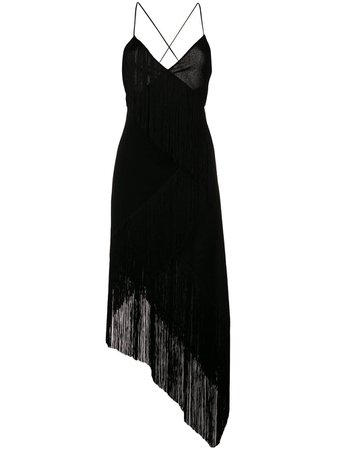 Givenchy Cascading Fringe Slip Dress - Farfetch