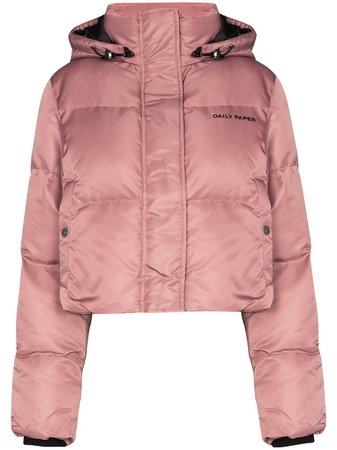 Daily Paper Cropped Puffer Jacket - Farfetch