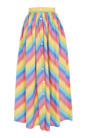 Button Front Skirt by MDS Stripes | Moda Operandi