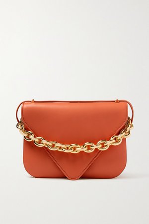 Orange Mount large leather shoulder bag | Bottega Veneta | NET-A-PORTER