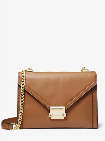 Whitney Large Leather Convertible Shoulder Bag | Michael Kors