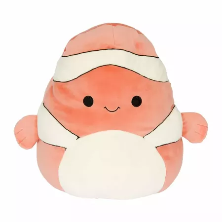 Kelly Toys Squishmallow 12 Inch Sealife Pillow Plush | Clown Fish : Target