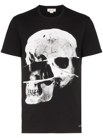 Alexander McQueen Skull Printed T-shirt | Farfetch.com