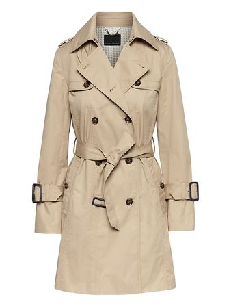 Water-Resistant Classic Trench Coat | Banana Republic taupe