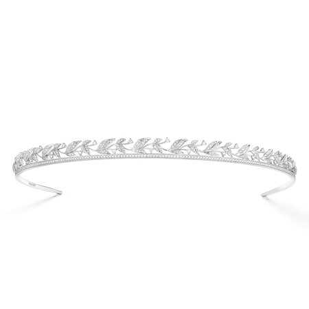 Laurier head ornament White Gold - 084319 - Chaumet