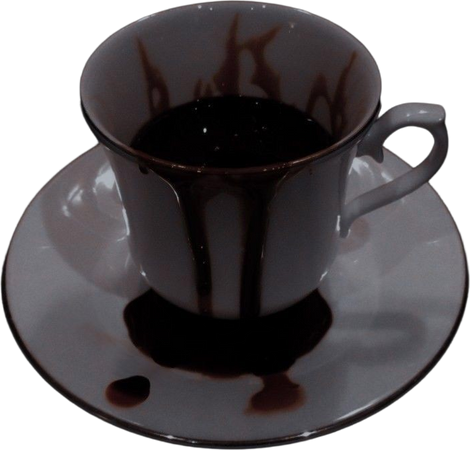blood teacup