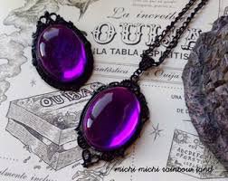stardust purple gothic necklace or brooch - Google Search