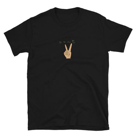 PEACE SIGN SENT | Short-Sleeve Unisex T-Shirt – The Sent Store