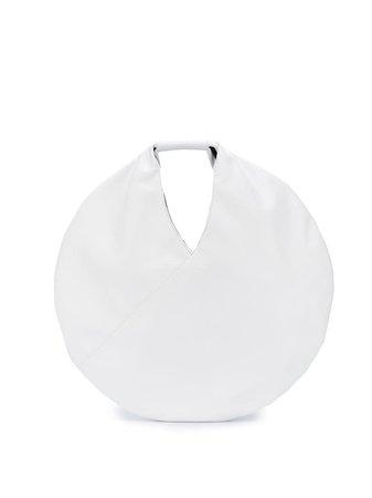White MM6 Maison Margiela circular Japanese tote bag S63WC0054P2260 - Farfetch