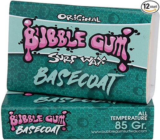 Amazon.com : Bubble Gum Surf Wax - Base (All Temps) : Sports & Outdoors