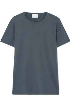 Handvaerk | T-shirt en coton Pima et alpaga mélangés | NET-A-PORTER.COM