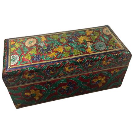 Jewelry Box Vintage Cloisonné Large Colorful Jewel Tones Lift - Etsy Sweden
