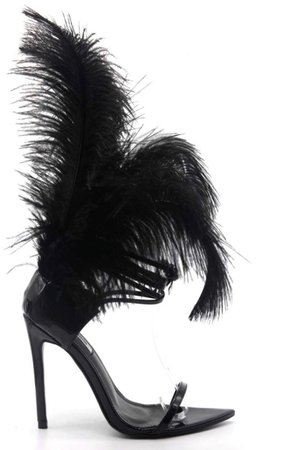 feather heels