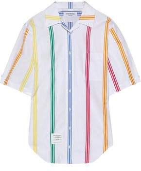 Striped Cotton-poplin Shirt