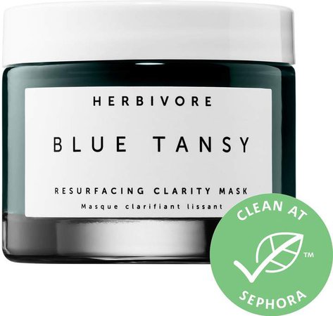 Herbivore - Blue Tansy AHA + BHA Resurfacing Clarity Mask