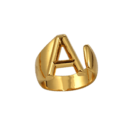 JESSICABUURMAN – KAINO Letter A Opening Ring