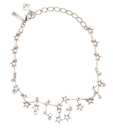 Crystal-embellished necklace