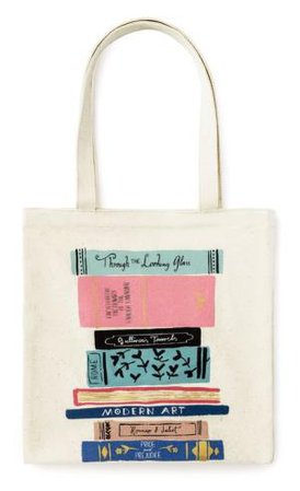 Kate Spade New York Canvas Book Tote, Stack of Classics by Lifeguard Press | Barnes & Noble®