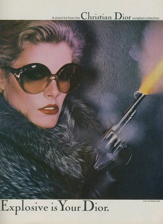 Explosive Is Your Dior | 1977 | Christian dior sunglasses, Vintage dior, Perfume ad