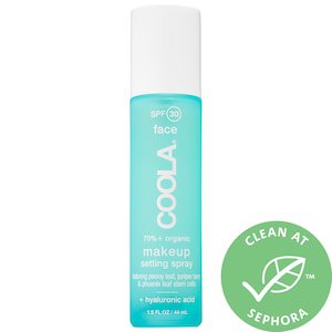 Makeup Setting Spray Organic Sunscreen SPF 30 - COOLA | Sephora