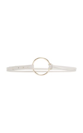 Exclusive Double Strap Ring Leather Belt by Maison Boinet | Moda Operandi