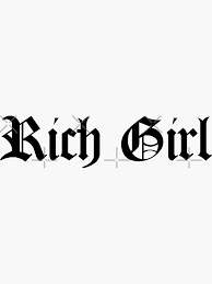 rich girl word - Google Search