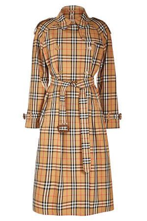 Eastheath Checked Trench Coat Gr. UK 6