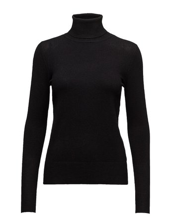 Roller Neck Sweater (Black) (34.95 €) - Saint Tropez - | Boozt.com