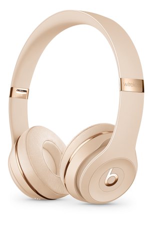 Apple Beats Solo3 Wireless Headphones - The Beats Icon Collection - Satin Gold Visit